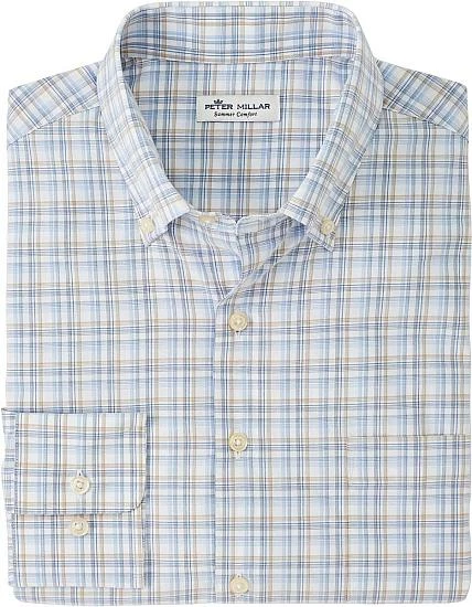 Peter Millar Saltwood Performance Poplin Sport Woven Button-Downs - Image 4