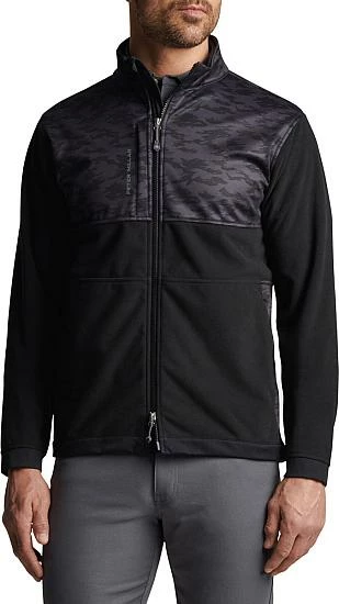 Peter Millar Thermal Block 3L Full-Zip Golf Jackets - Camo