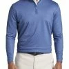 Peter Millar Perth Carts Performance Quarter-Zip Golf Pullovers