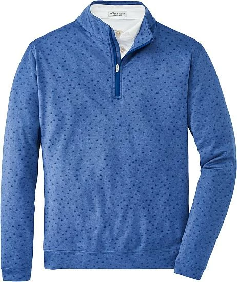 Peter Millar Perth Carts Performance Quarter-Zip Golf Pullovers - Image 4