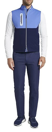 Peter Millar Hyperlight Colorblock Fuse Hybrid Full-Zip Golf Vests - Image 3