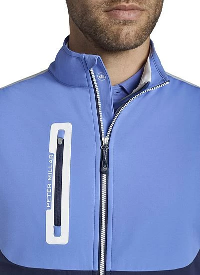 Peter Millar Hyperlight Colorblock Fuse Hybrid Full-Zip Golf Vests - Image 5