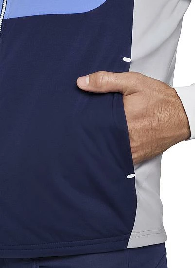 Peter Millar Hyperlight Colorblock Fuse Hybrid Full-Zip Golf Vests - Image 6