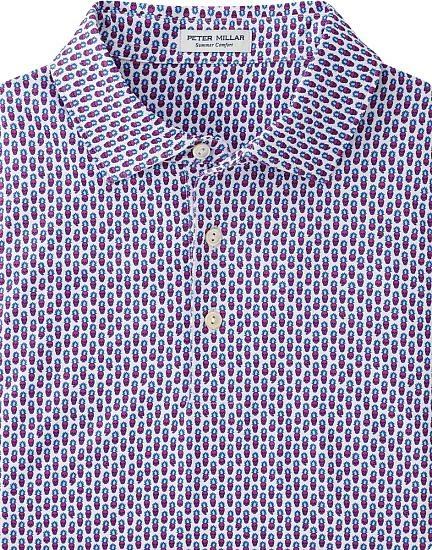 Peter Millar Piña Skullada Performance Jersey Golf Shirts - Image 4