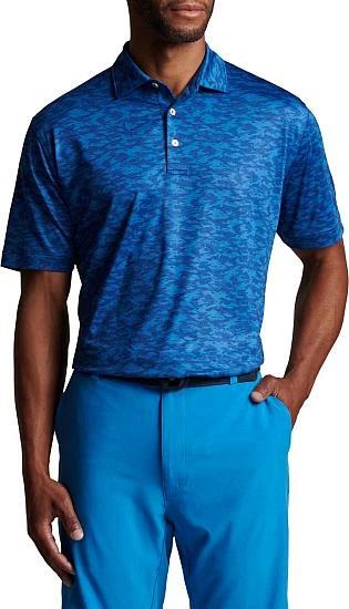 Peter Millar Fish Camo Performance Jersey Golf Shirts - Image 2