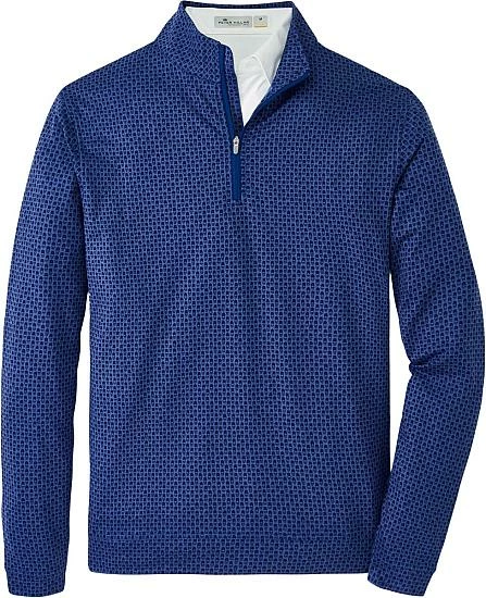 Peter Millar Perth Piña Skullada Performance Quarter-Zip Golf Pullovers - Image 3