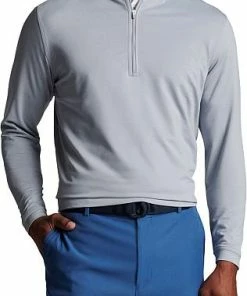 Peter Millar Ross Performance Blade Quarter-Zip Golf Pullovers