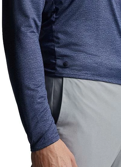 Peter Millar Crown Crafted Stealth Paisley Performance Quarter-Zip Golf Pullovers - Tour Fit - Image 5