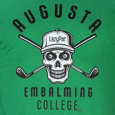 LazyPar Augusta Embalming College Casual T-Shirts - ON SALE - Image 2