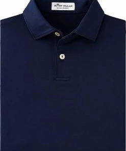 Peter Millar Solid Stretch Jersey Junior Golf Shirts