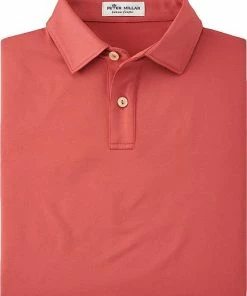 Peter Millar Solid Performance Jersey Junior Golf Shirts - Previous Season Style