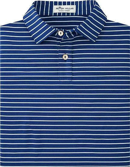 Peter Millar Drum Performance Jersey Junior Golf Shirts - Image 2
