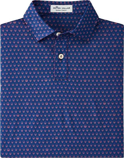 Peter Millar Seeing Double Performance Jersey Junior Golf Shirts - Image 2