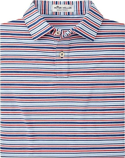 Peter Millar Ray Performance Jersey Junior Golf Shirts
