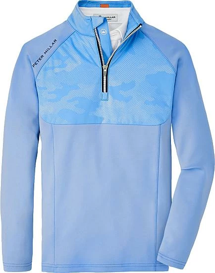 Peter Millar Hyperlight Weld Quarter-Zip Junior Golf Pullovers
