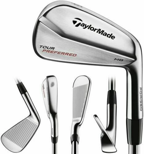 TaylorMade Tour Preferred MB Pitching Wedge, Dynamic Gold AMT X100, Golf Pride